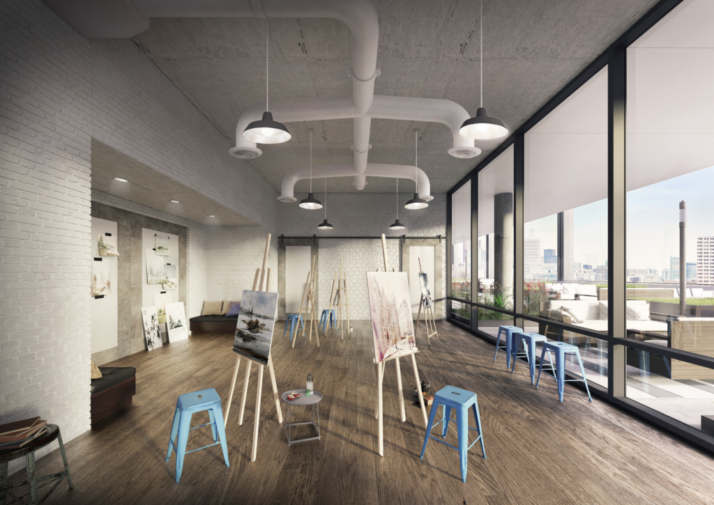 Vibrant Living on Yonge at Whitehaus — rendering courtesy of Lifetime Developments